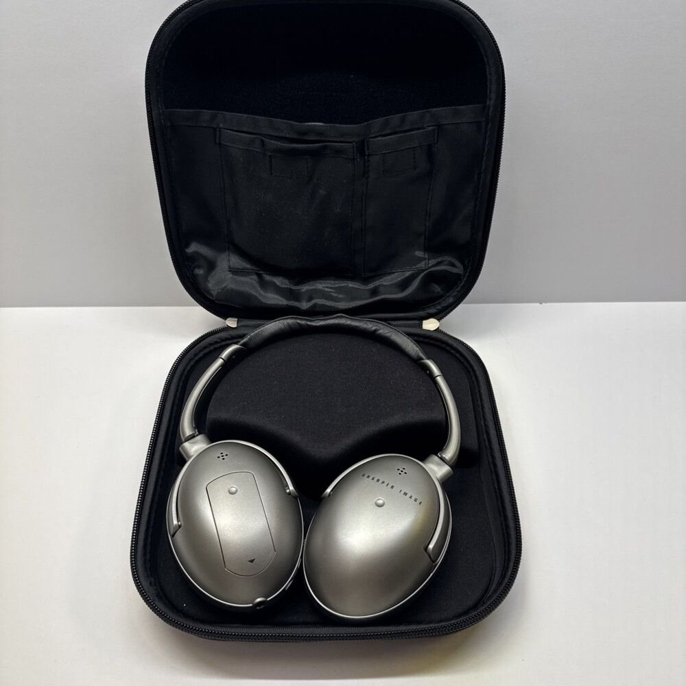 Sharper Image QUIET PLACE Professional Series Noise-Cancellation Headphones